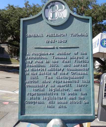 A roughhewn soldier of the Revolution, Thomas played a key role in the West Florida Rebellion, 1810, and served as district military commander in the Battle of New Orleans, 1815. The distinguished...