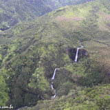 Cachoeiras espetaculares da Napali Coast, Kauai, Havaí, EUA