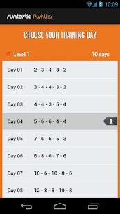 Runtastic Push-Ups PRO俯卧撑专业版 Screenshot