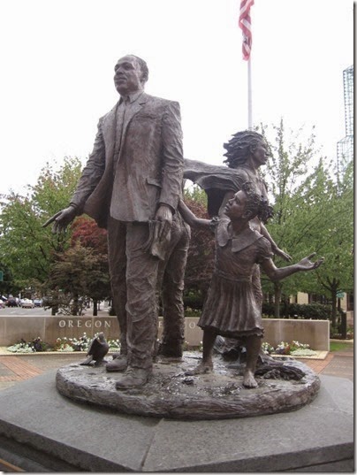 IMG_3198 The Dream Statue at the Oregon Convention Center in Portland, Oregon on August 31, 2008