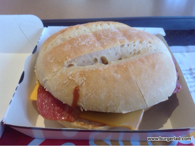 McDonald's Sausage and Bacon Sandwich