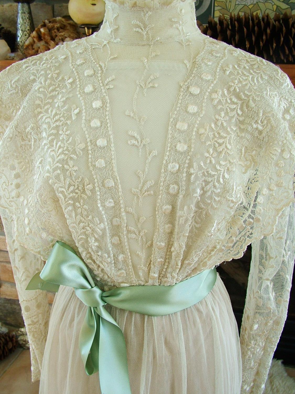 Lace Victorian Wedding