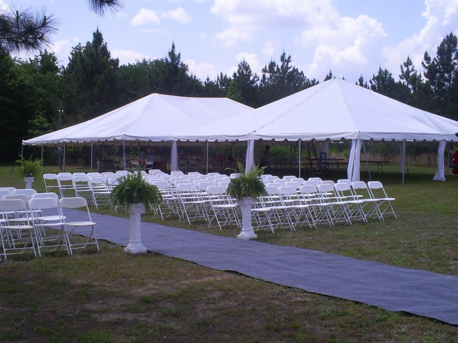 Outdoor Wedding Tents - Size