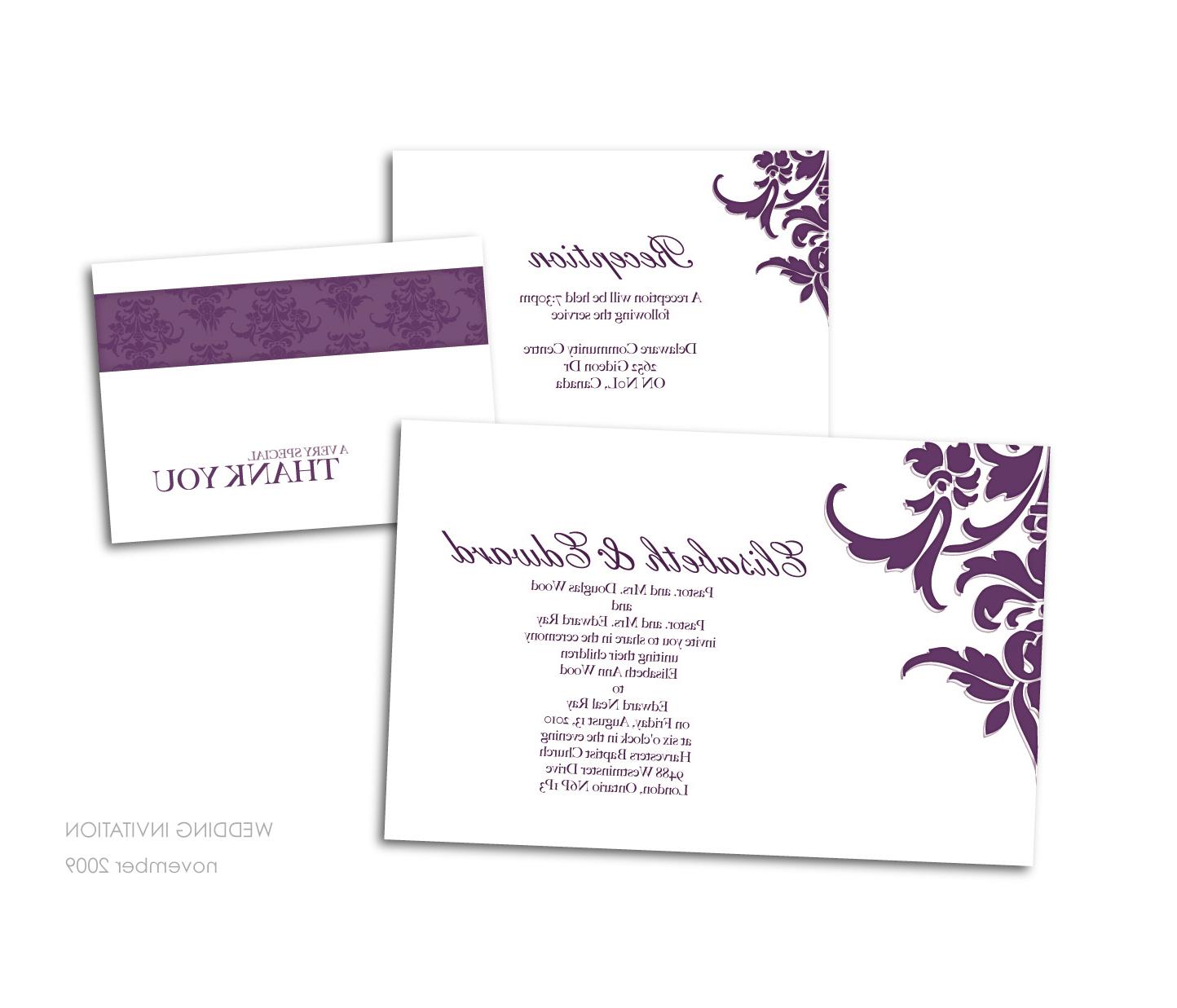 Wedding Invitation Package. View original file MeLikey