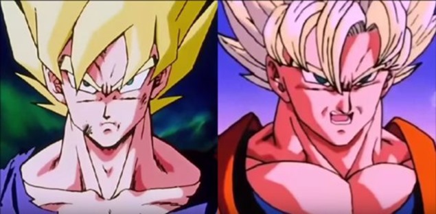dragon ball z character changes 01