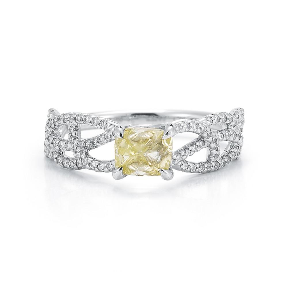Vine Rough Diamond Engagement Ring 3D121-1.27 - Vine - Bridal Boutique