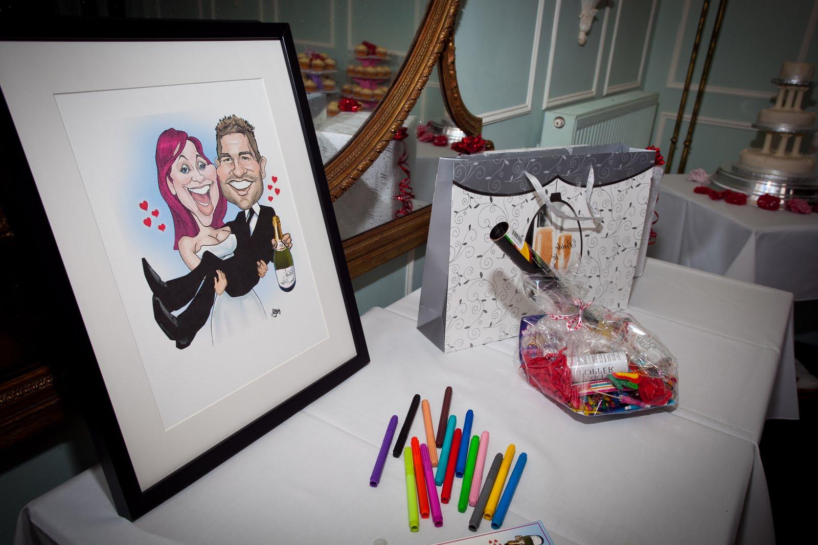 Wedding Caricature Guest