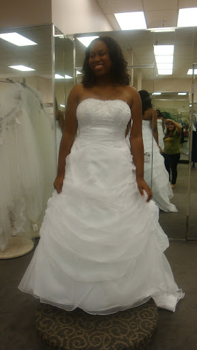 corset puffy wedding dress
