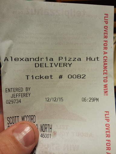 Pizza Restaurant «Pizza Hut», reviews and photos, 2201 S Park Ave #5, Alexandria, IN 46001, USA