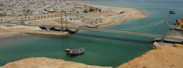 Scenic Shipbuilding town of Sur in Oman