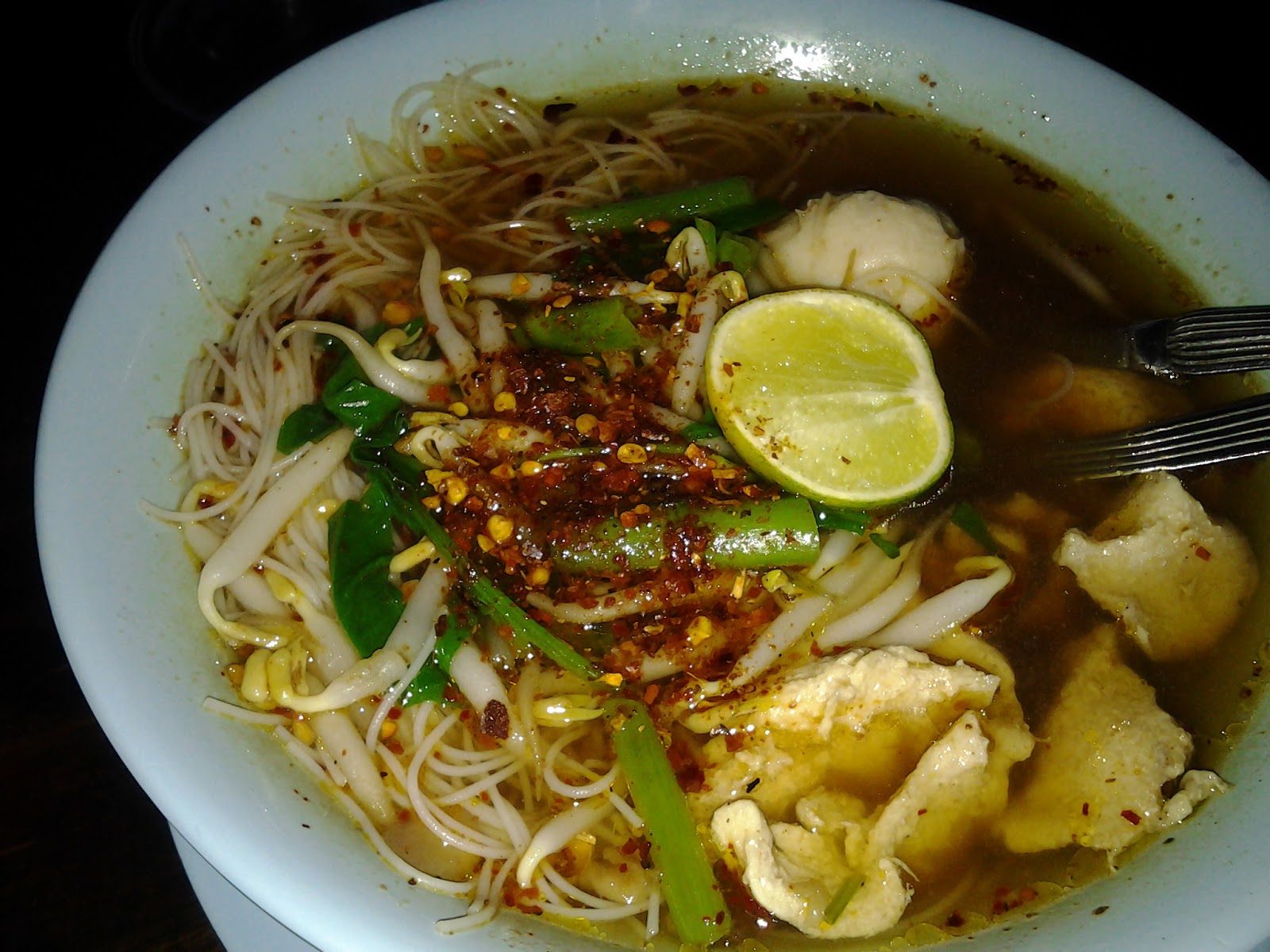 Resepi bihun sup thai