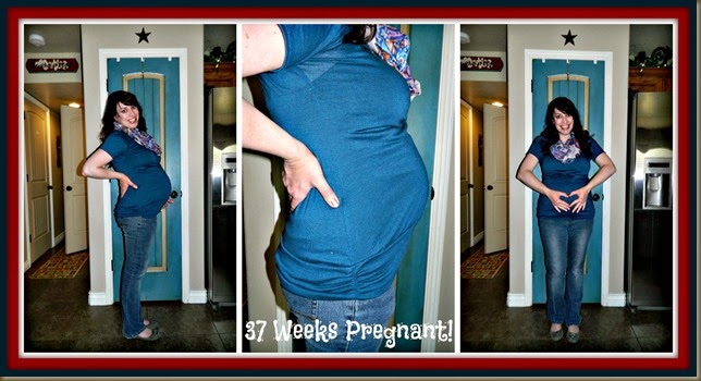 37 weeks pregnant!