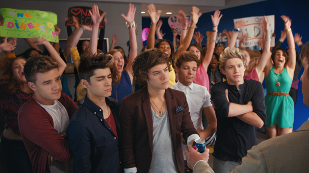 Drew Brees and One Direction The Pepsi Showdown Commercial Go Behind The Scenes