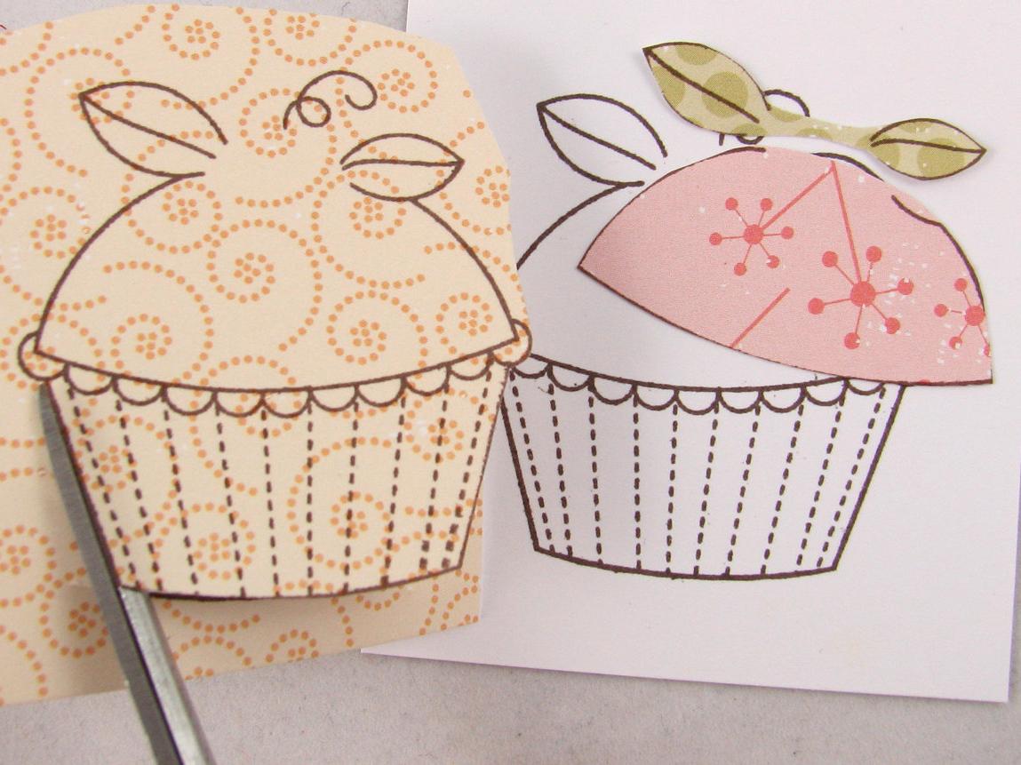 Handmade Cupcake Card