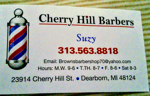 Barber Shop «Cherry Hill Barber Shop», reviews and photos, 23914 Cherry Hill St, Dearborn, MI 48124, USA
