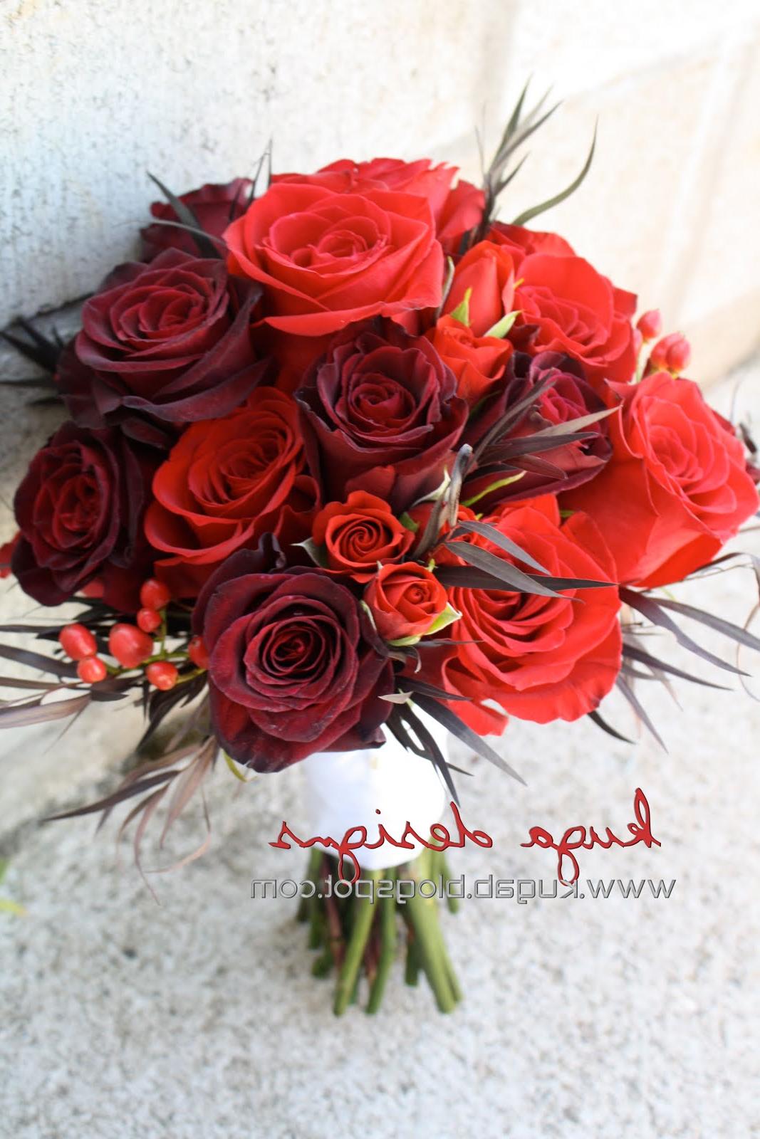 red and black weddings