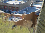 Taping off the roof 11/18