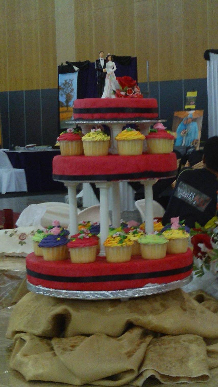 Cup Wedding Cake