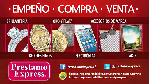 Préstamo Express Apodaca, 100, Andrés Guajardo, Centro, 66600 Cd Apodaca, N.L., México, Comprador de joyas | NL