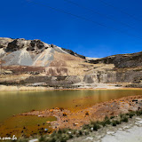 Laguna com altos níveis de minério - Carretera Central  a Huancayo - Peru