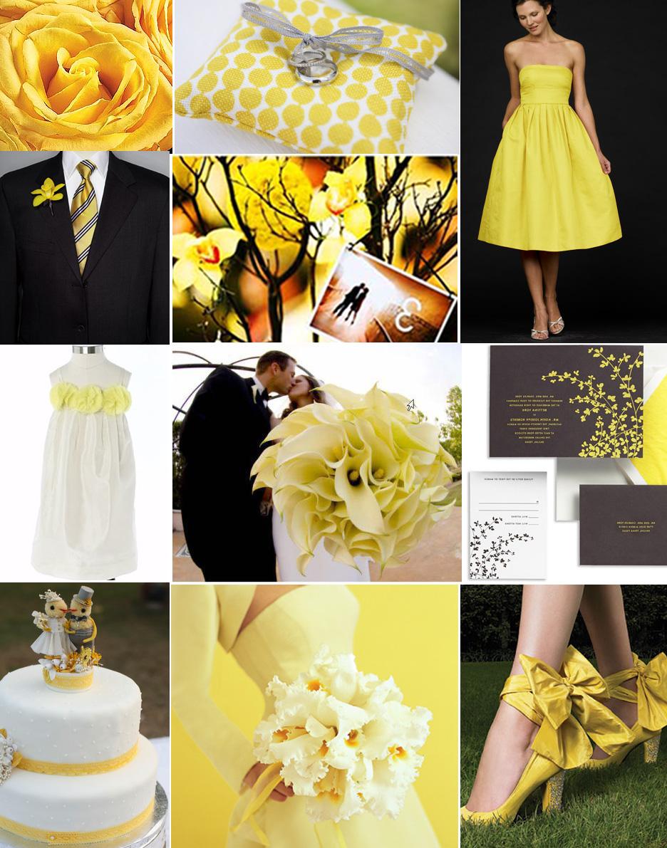 wedding Yellow And Black
