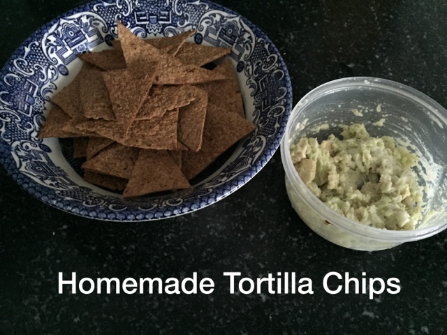 homemade tortilla chips 