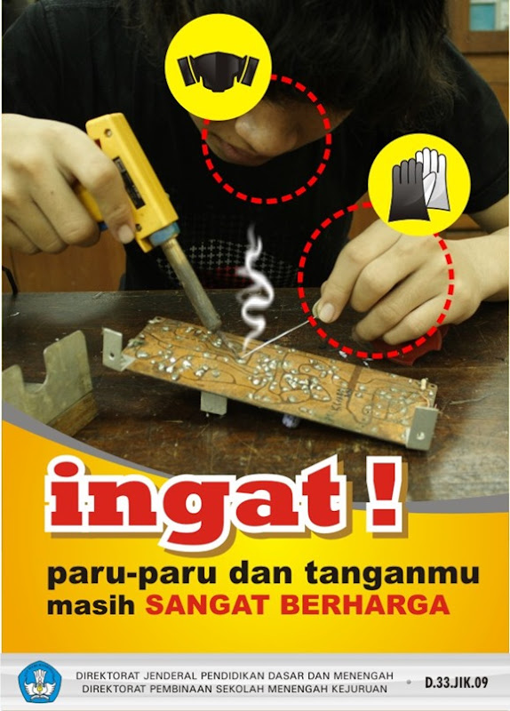 Ingat! Paru-paru dan tanganmu masih sangat berharga