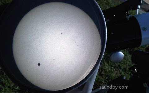 Image of Venus Transit of the Sun