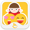 ダウンロード Big Emoji 2.0 TouchPal Sticker をインストールする 最新 APK ダウンローダ