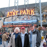 Giants game with Mom and Dad.