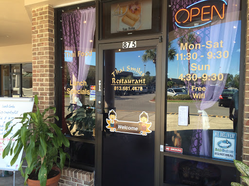 Restaurant «Thai Smiles Restaurant», reviews and photos, 875 E Bloomingdale Ave, Brandon, FL 33511, USA