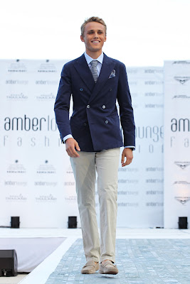Макс Чилтон на Amber Lounge Fashion Show на Гран-при Монако 2013