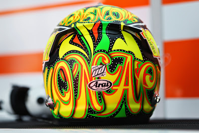 шлем Серхио Переса для Гран-при Монако 2014