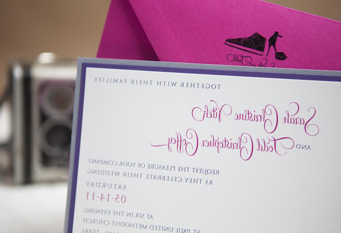 Wedding Invitation  Pocket