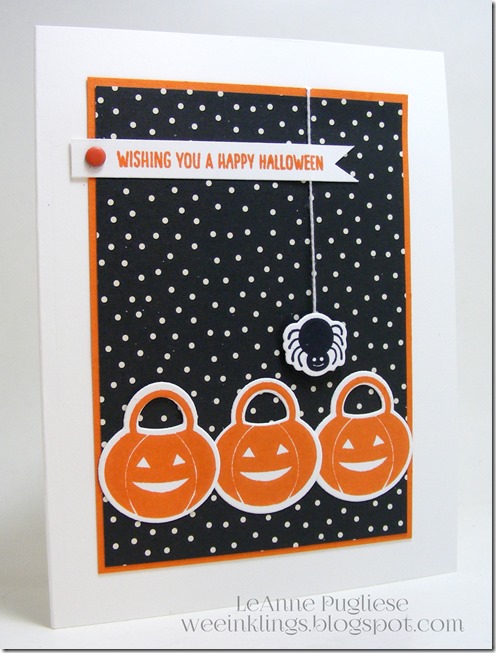 LeAnne Pugliese WeeInklings Howl-o-Ween Treat Trio Stampin Up