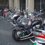 bikes and bicycles in yokohama in Yokohama, Japan 