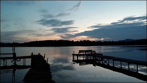 Lake view - Thoughts in Progress