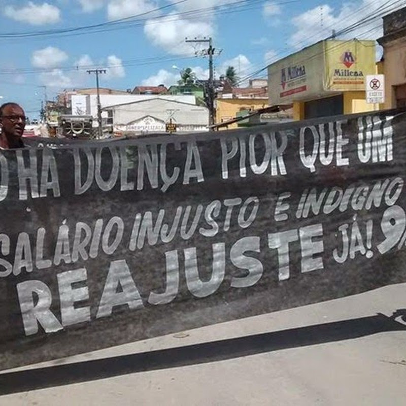 PROTESTO: Guardas municipais de Escada reivindicam aumento de 9%