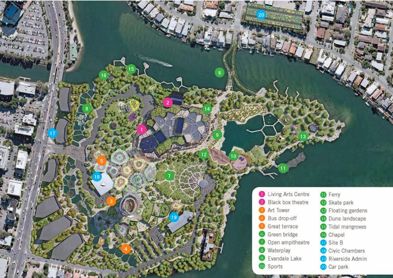Arm Architecture wins the Gold Coast Cultural Precinct