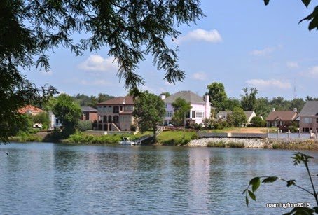 Houses on the river