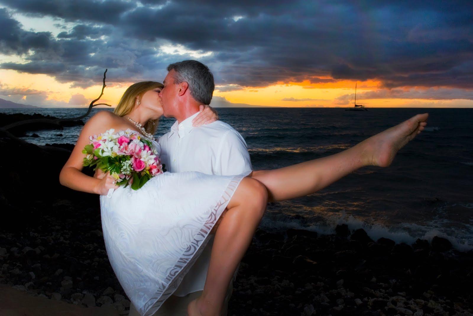 an intimate beach wedding