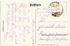 Pommersches Pionier postcard