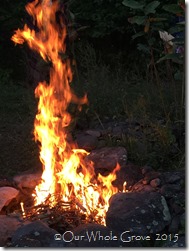 ritual fire