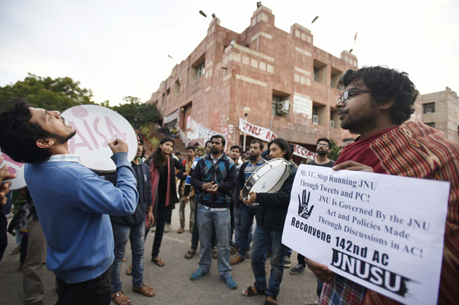 JNU is being destroyed so the Jio model can succeed