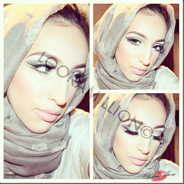 Beautiful bright Arabic Makeup-Lookamillion (36)