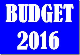 budget 2016 and sector impact