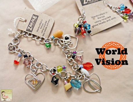 World Vision Bracelet & Earrings[5]