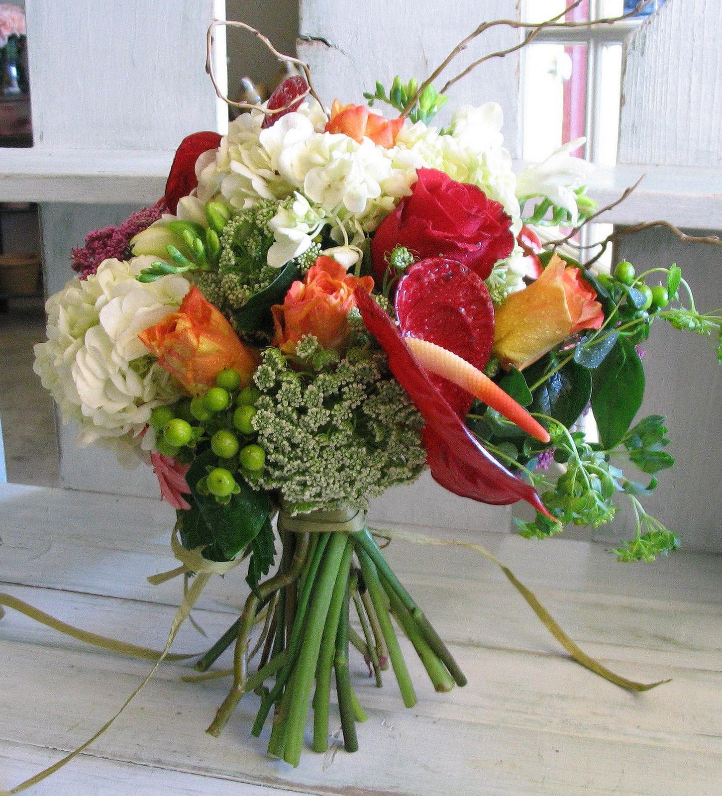 Colorful bouquet for a