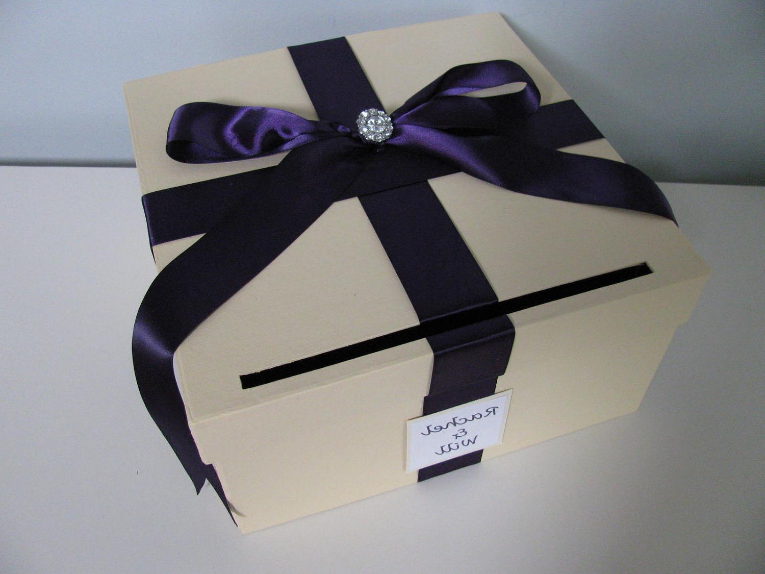 Wedding Card Box-Shown with