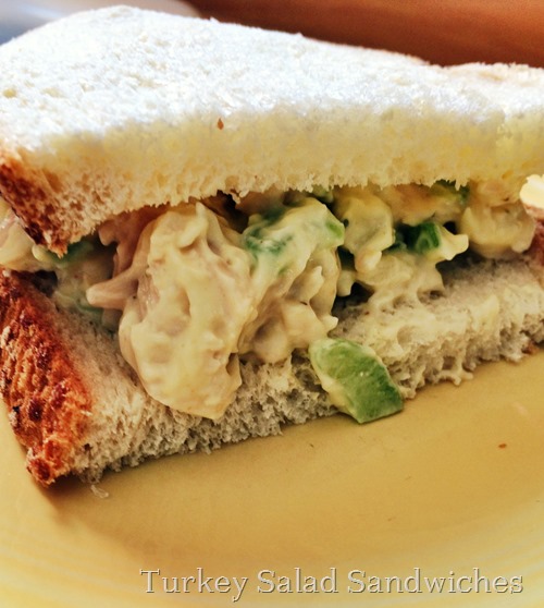 Turkey Salad Sandwiches